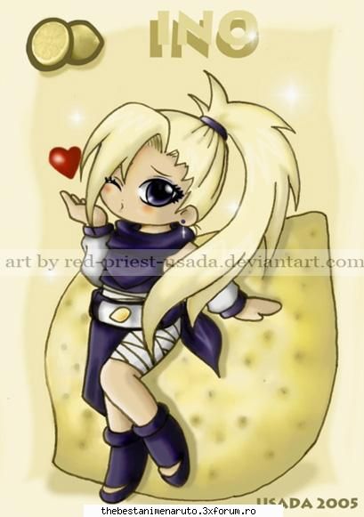 Ino ~poze~ - SaKuRa HaRuNo^^ - Ino Yamanaka