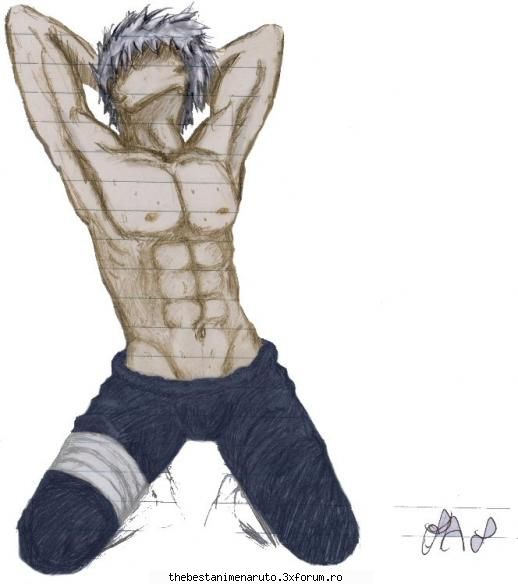Kakashi ~poze~ - Sone Anna - Kakashi Hatache