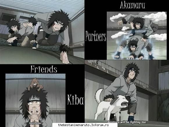 Kiba si Akamaru ~poze~ - SaKuRa HaRuNo^^ - Kiba Inuzuka